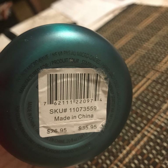 STARBUCKS thermal continar for hot or cold drink - Picture 5 of 7